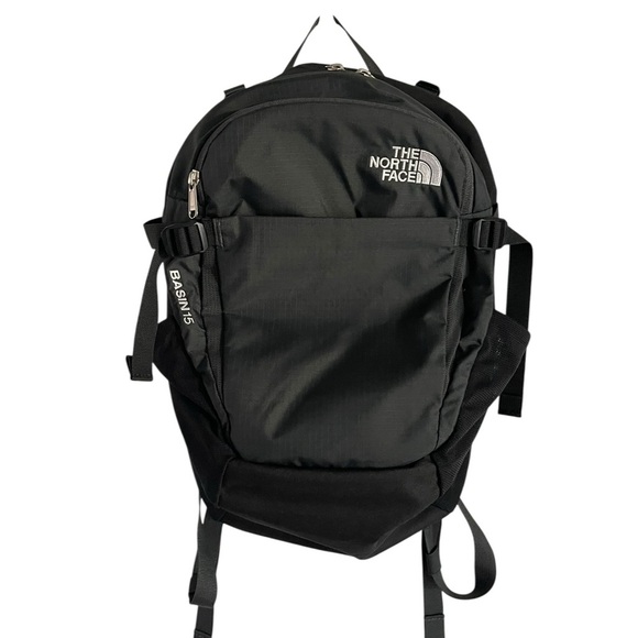 The North Face Black Backpack with Padded Straps and Utility Pockets - Picture 3 of 7